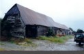 The Hall House covered in corrugated iron